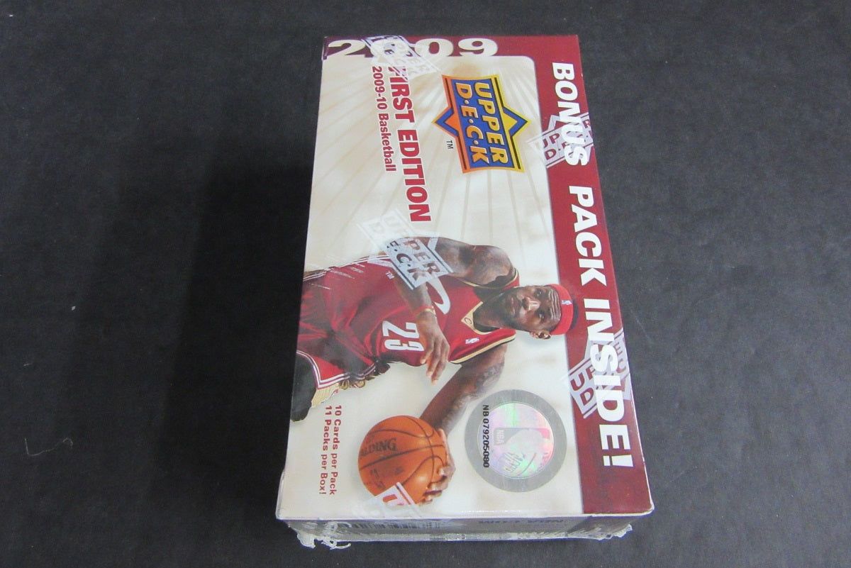 2009/10 Upper Deck First Edition Basketball Blaster Box (11/10)