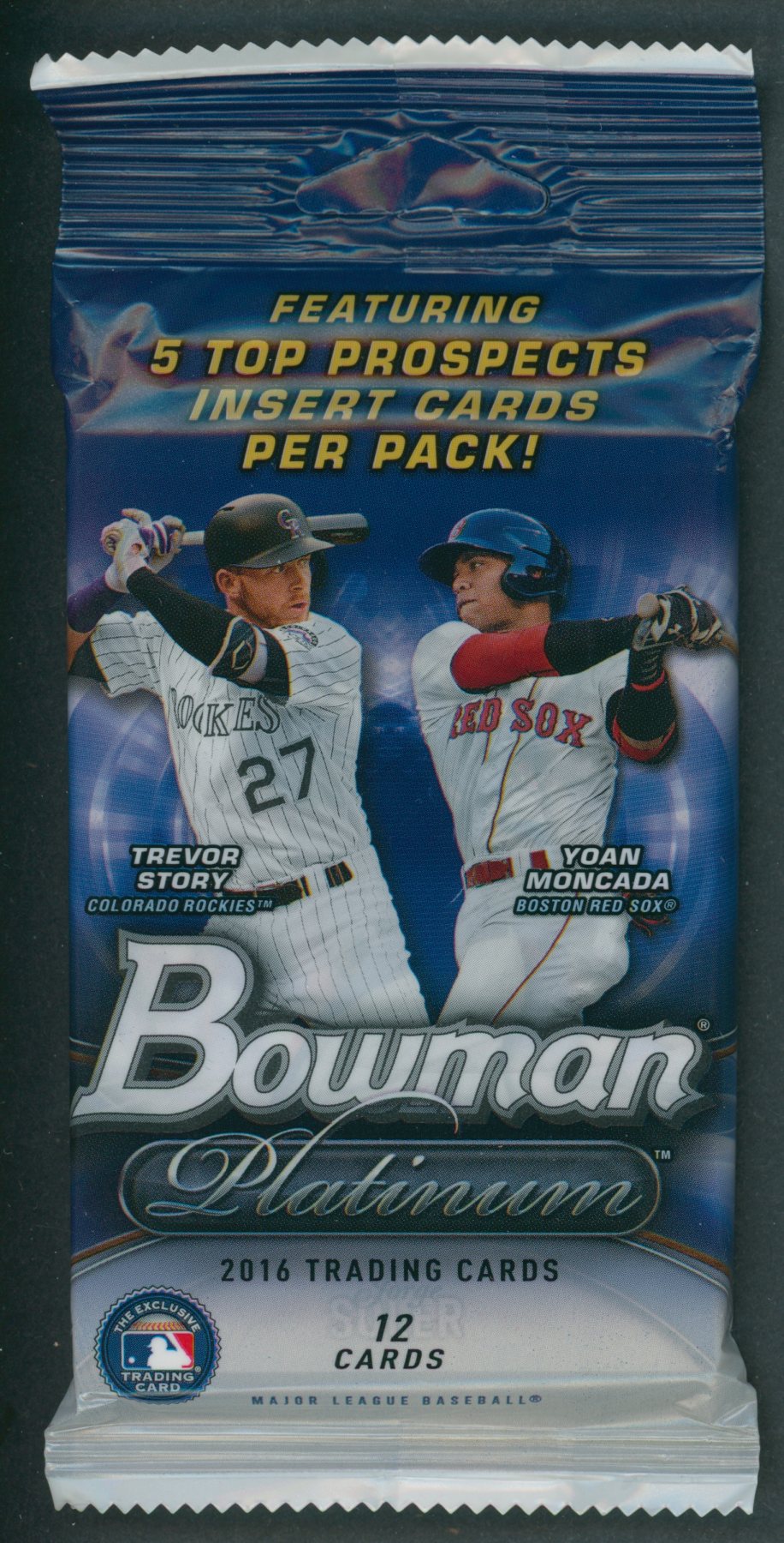 2016 Bowman Platinum Baseball Unopened Jumbo Pack