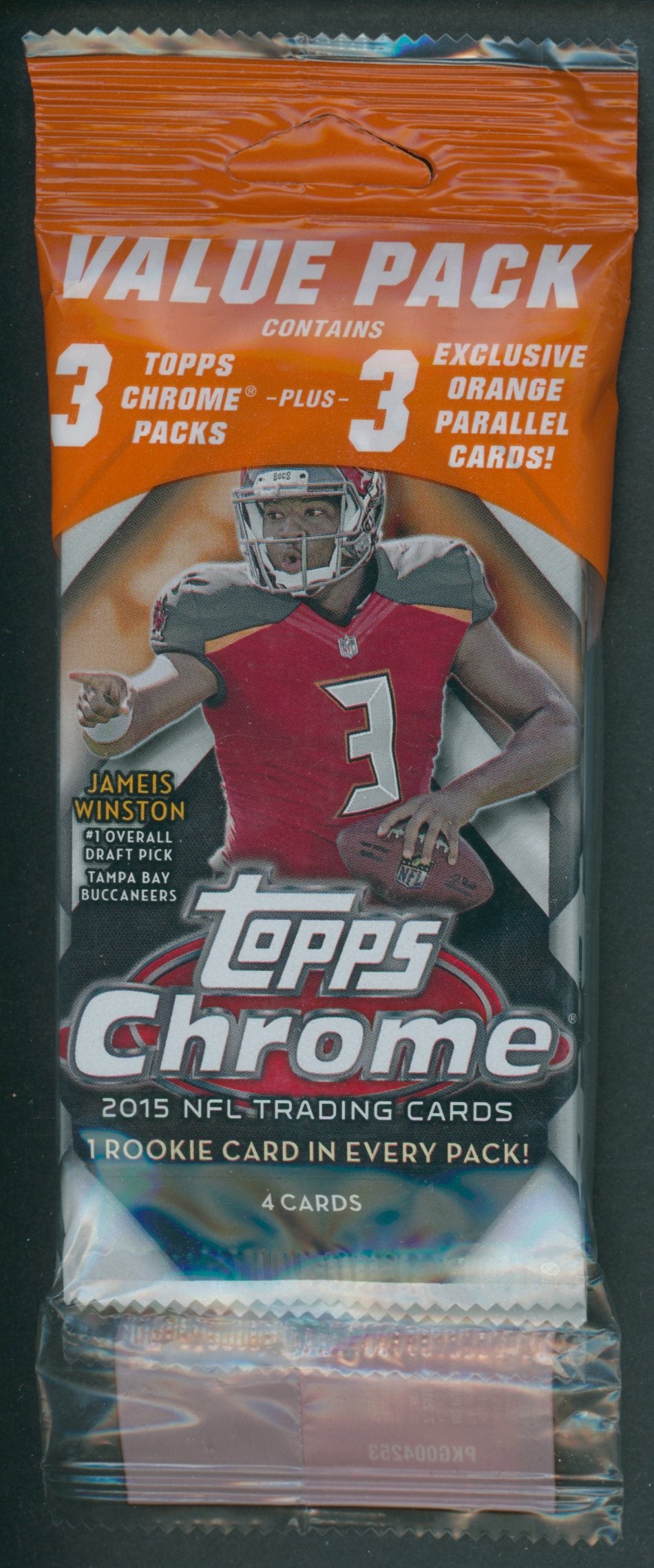 2015 Topps Chrome Football Unopened Value Pack