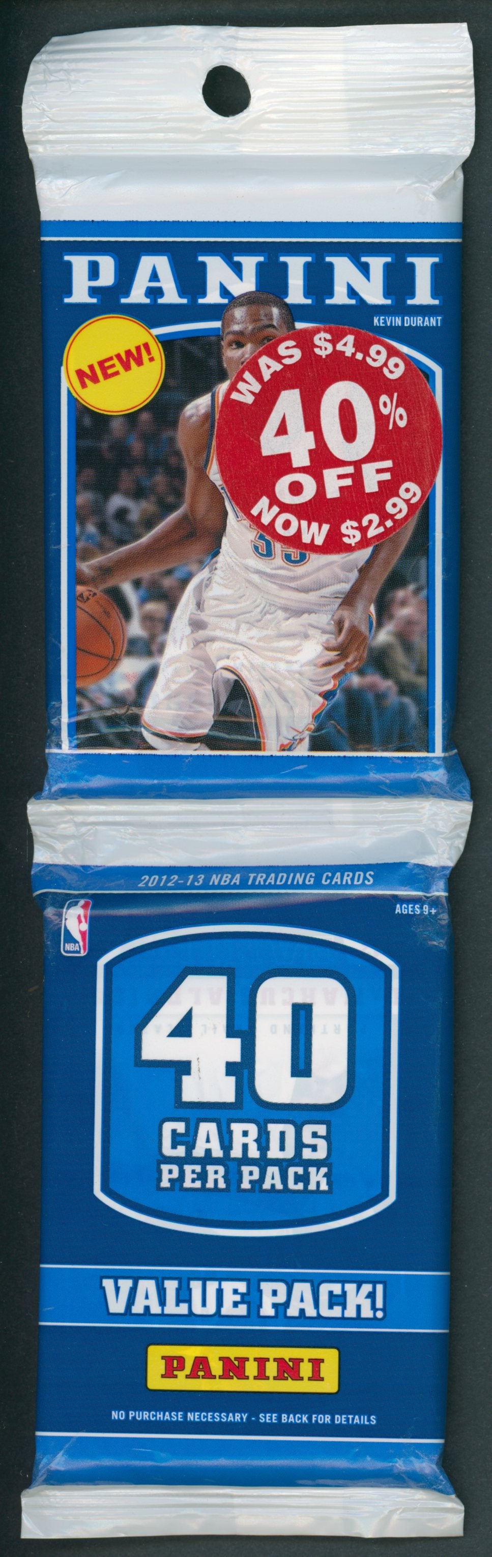 2012/13 Panini Basketball Unopened Value Pack