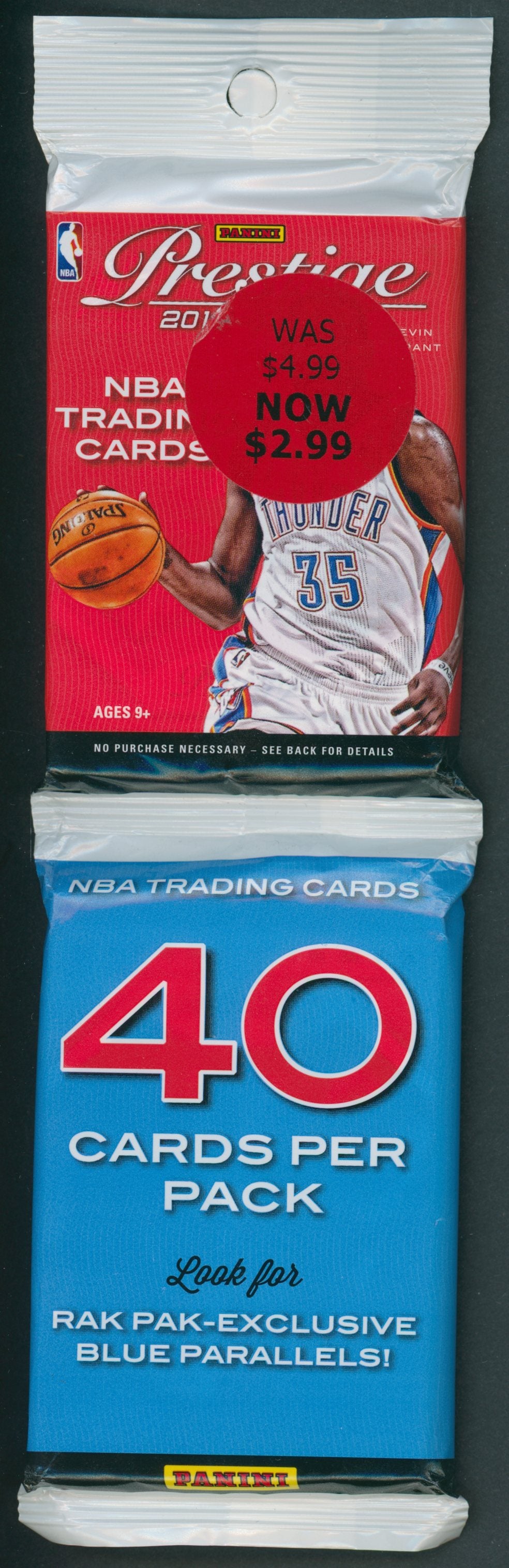 2013/14 Panini Prestige Basketball Unopened Value Pack