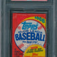 1988 Topps Baseball Unopened Wax Pack PSA 10
