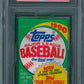 1990 Topps Baseball Unopened Wax Pack PSA 10
