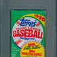1990 Topps Baseball Unopened Wax Pack PSA 9