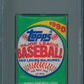 1990 OPC O-Pee-Chee Baseball Unopened Wax Pack PSA 10