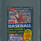 1986 Fleer Baseball Cello Pack Carlton Fisk Top PSA 8 *0457