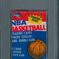 1986 Fleer Basketball Unopened Wax Pack Drexler Top PSA 8
