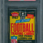 1987 Fleer Football Unopened Wax Pack PSA 10