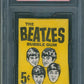 1964 Topps Beatles Black & White Unopened Wax Pack PSA 7 *3354