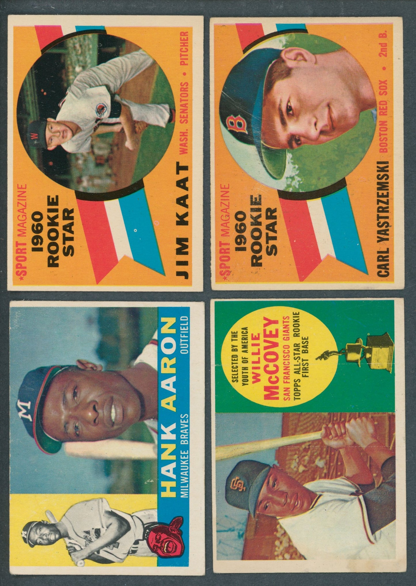 1960 Topps Baseball Complete Set (572) VG/EX (Set #2)