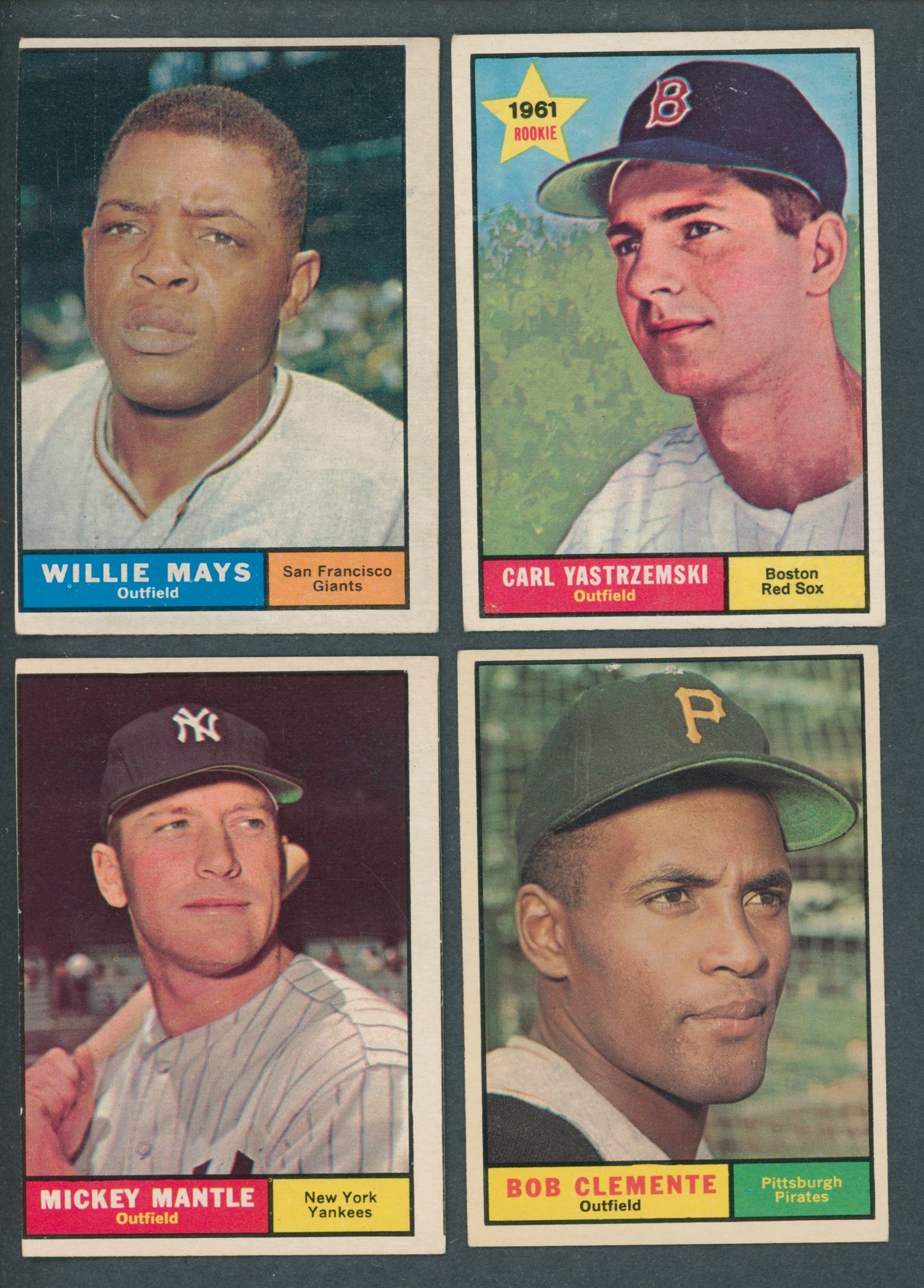 1961 Topps Baseball Complete Set (587) EX