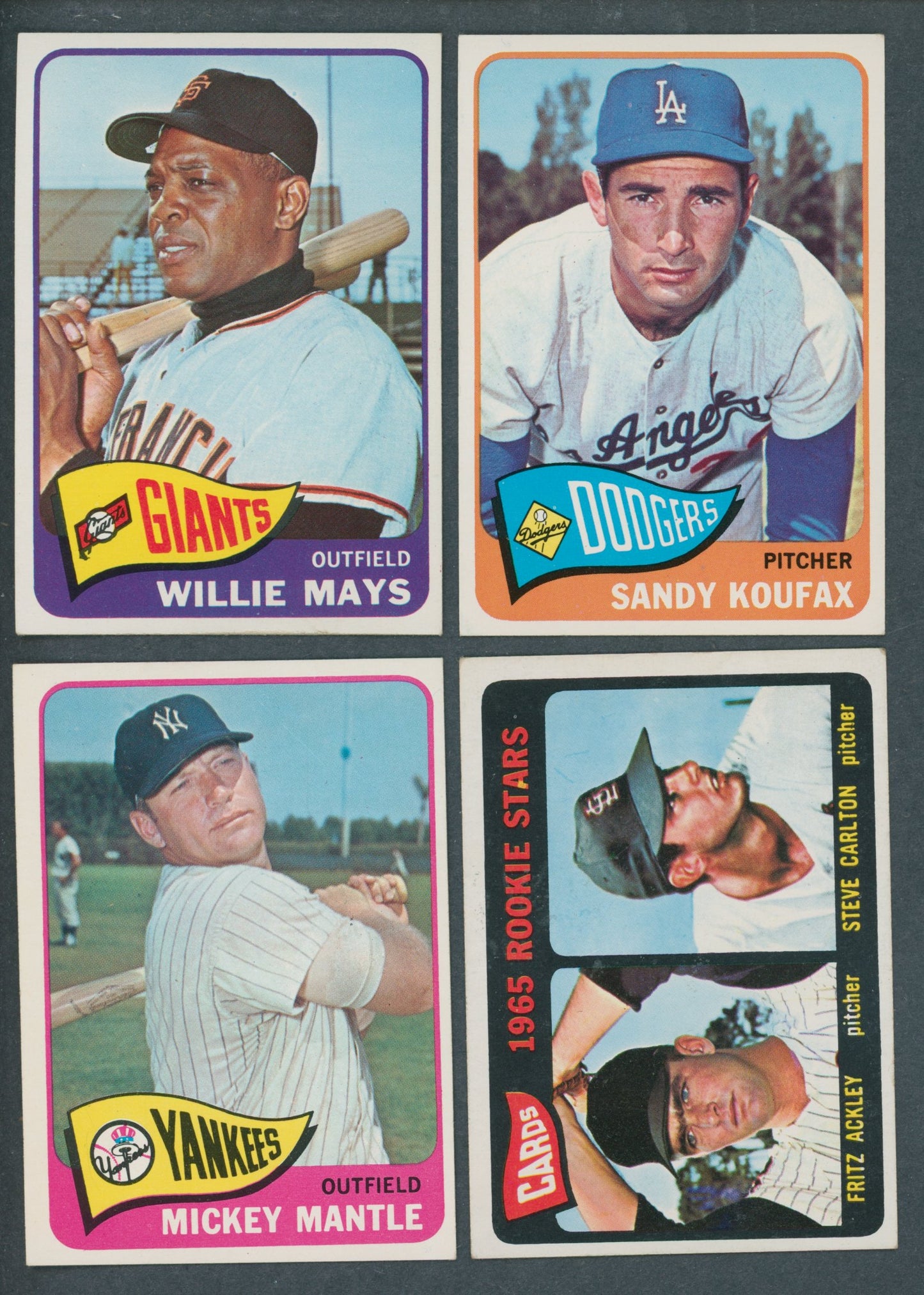 1965 Topps Baseball Near Set (597/598) EX/MT NM  (#2)