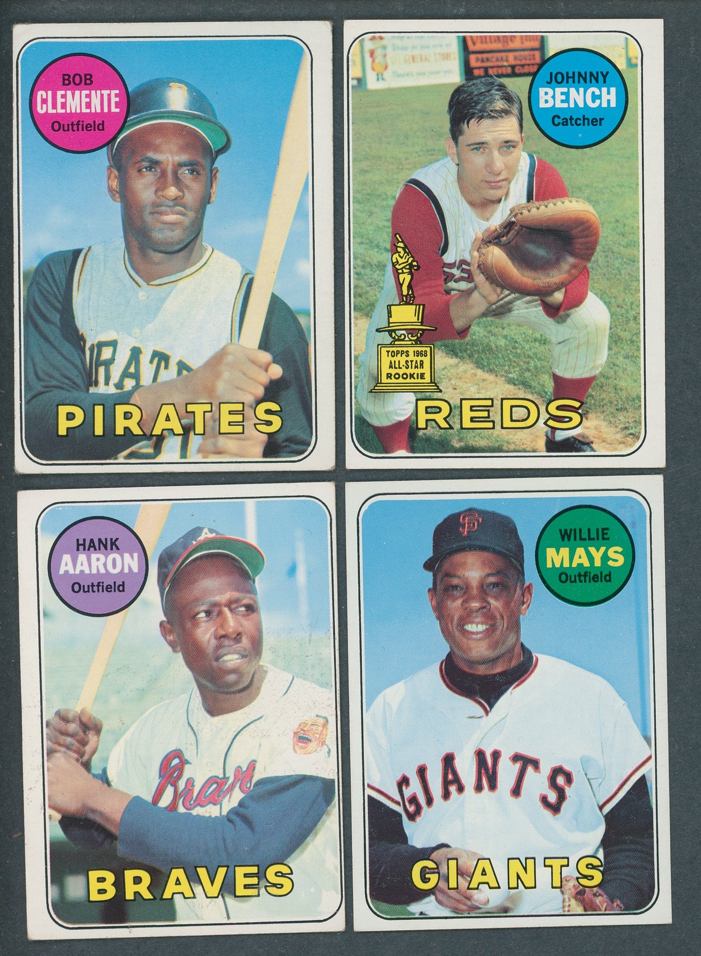 1969 Topps Baseball Near Set (646/664) EX EX/MT (#1)