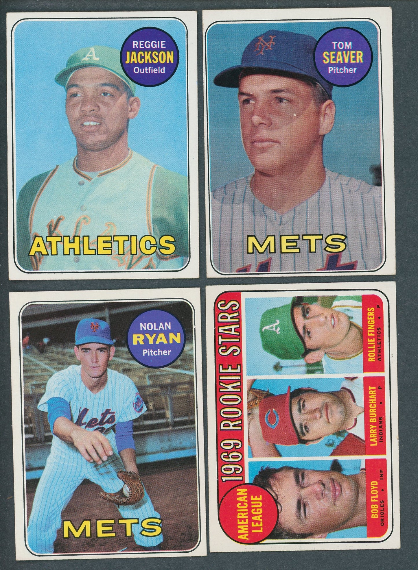 1969 Topps Baseball Near Set (646/664) EX EX/MT (#1)