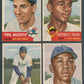 1953 Topps Baseball Near Set (271/74) VG/EX