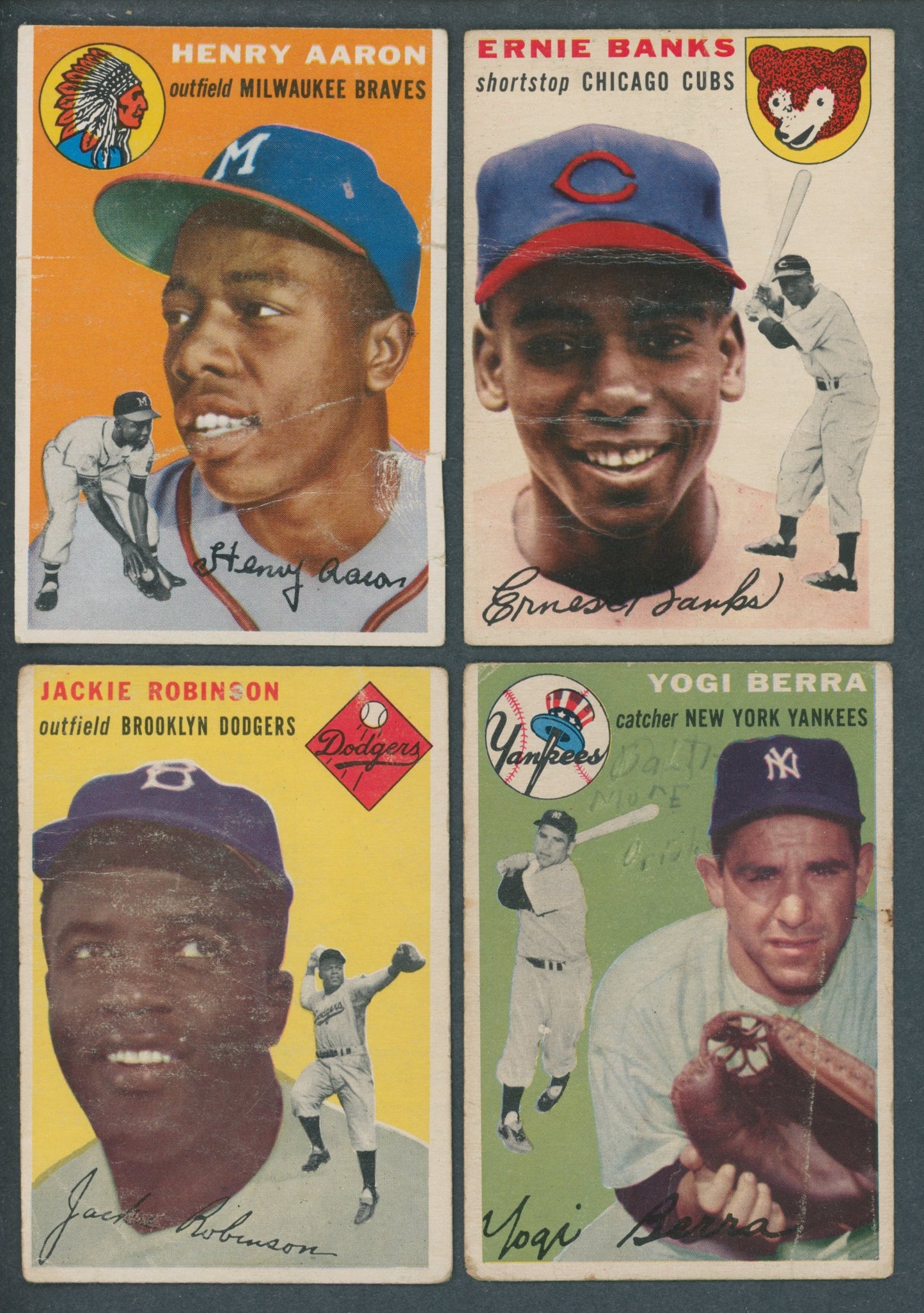 1954 Topps Baseball Near Set (249/250) PR VG