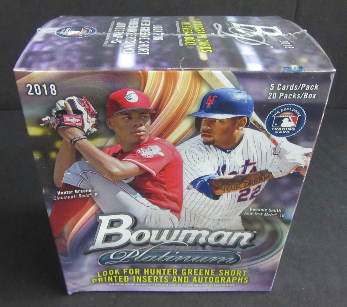 2018 Bowman Platinum Baseball Box (Hobby)
