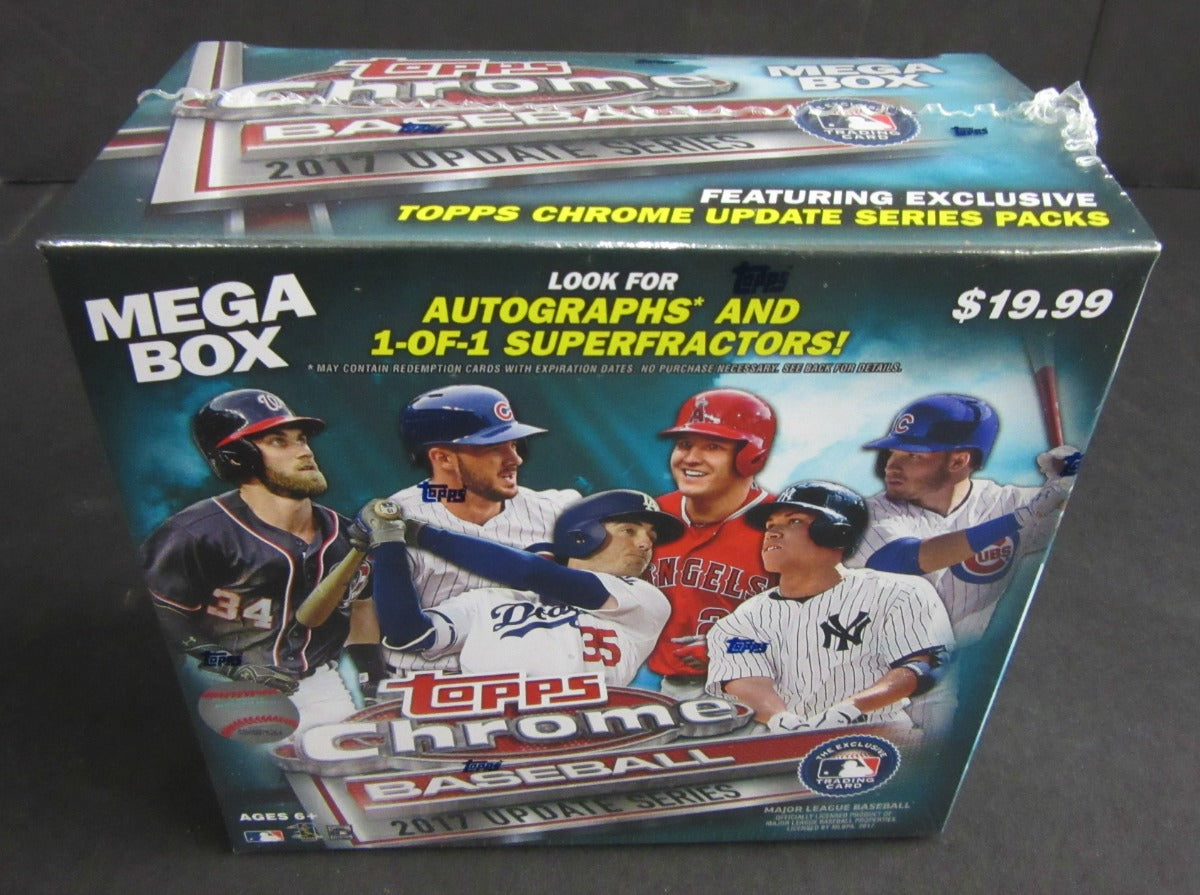 2017 Topps Chrome Baseball Update Mega Box (7/4)