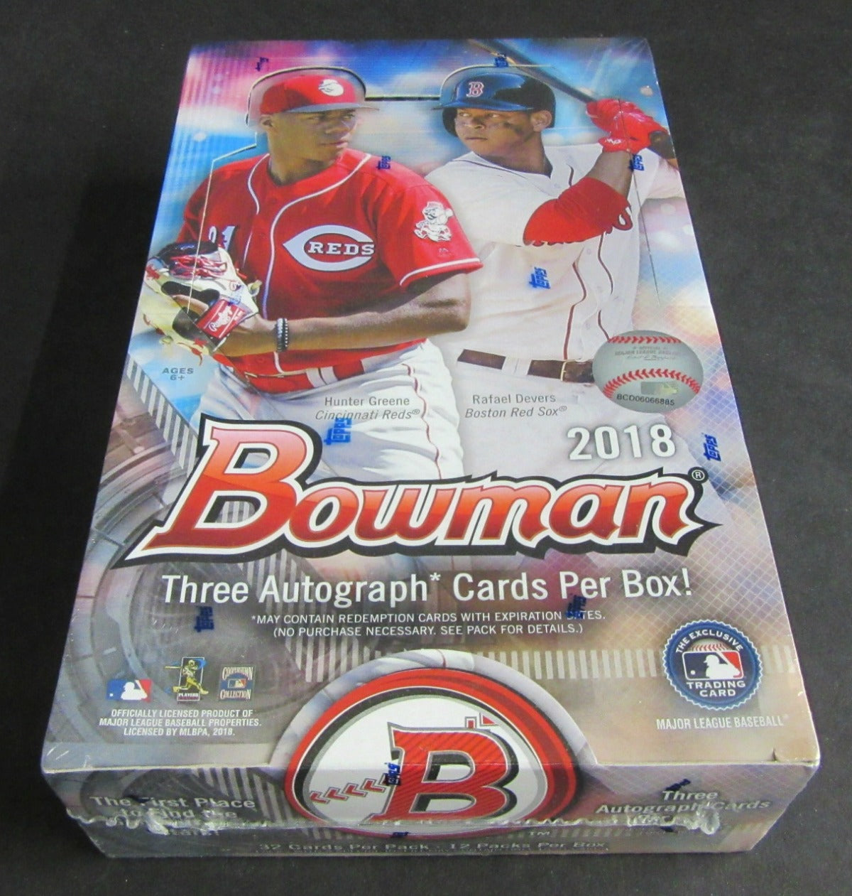 2018 Bowman Baseball Jumbo Box (Hobby) (12/32)