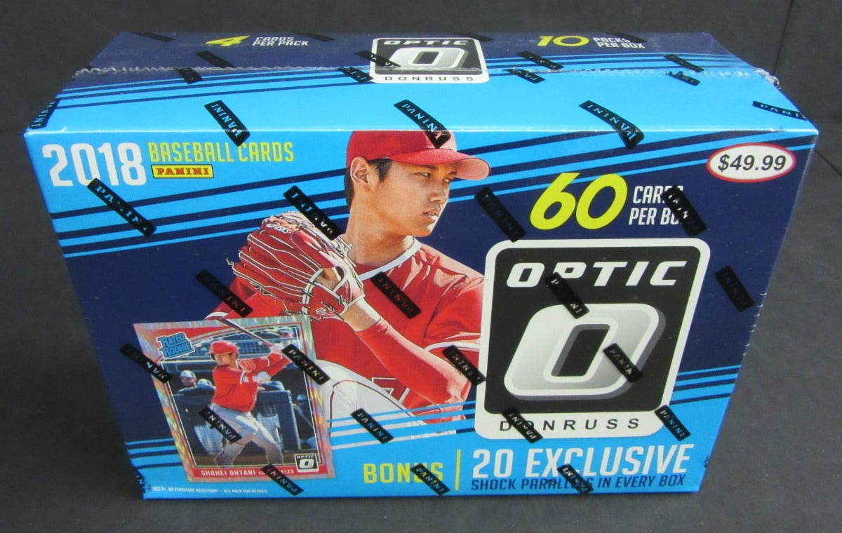 2018 Donruss Optic Baseball Mega Box (10/4)