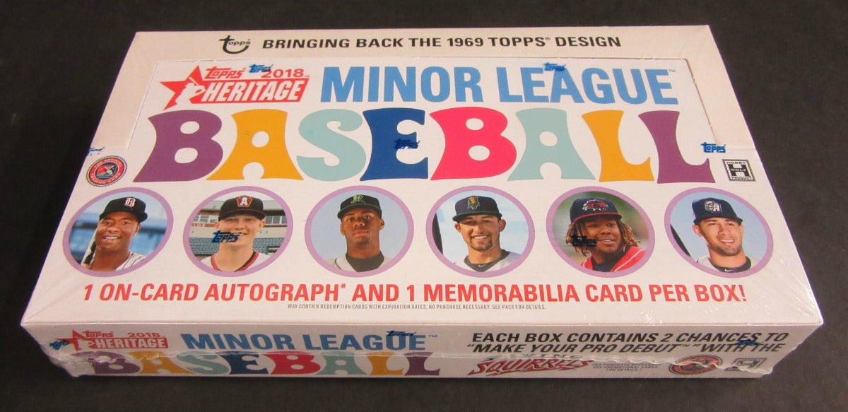 2018 Topps Heritage Minor League Baseball Box (Hobby) (18/8)