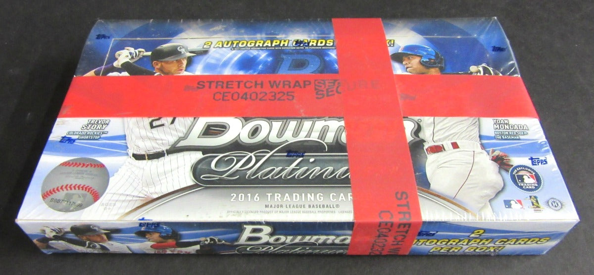 2016 Bowman Platinum Baseball Box (Hobby) (20/5)