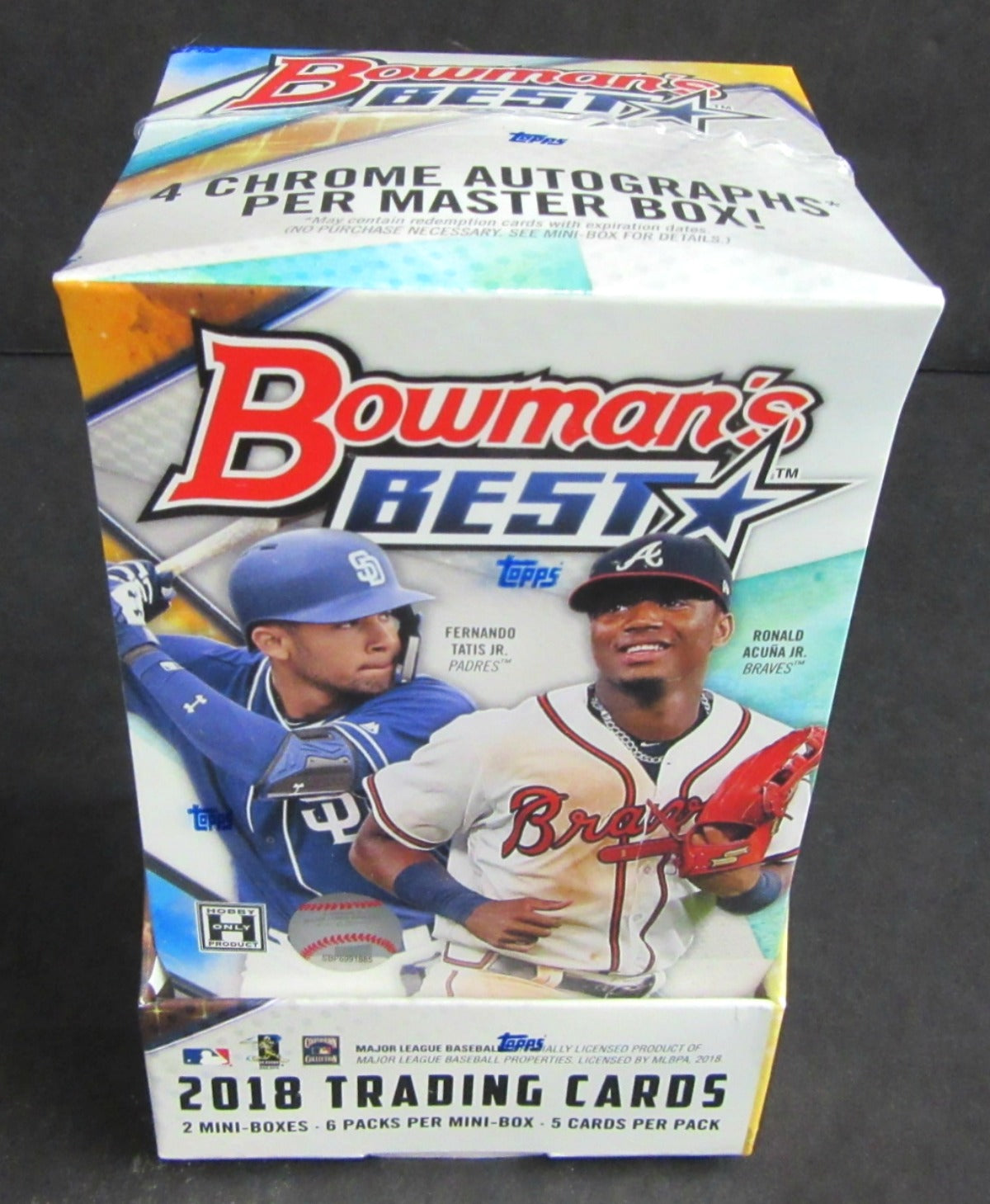 2018 Bowman's Best Baseball Box (Hobby) (2/6/5)
