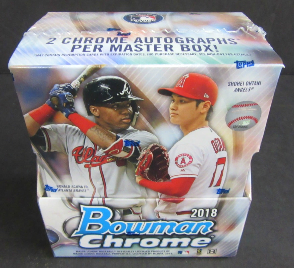 2018 Bowman Chrome Baseball Box (Hobby) (2/6/5)