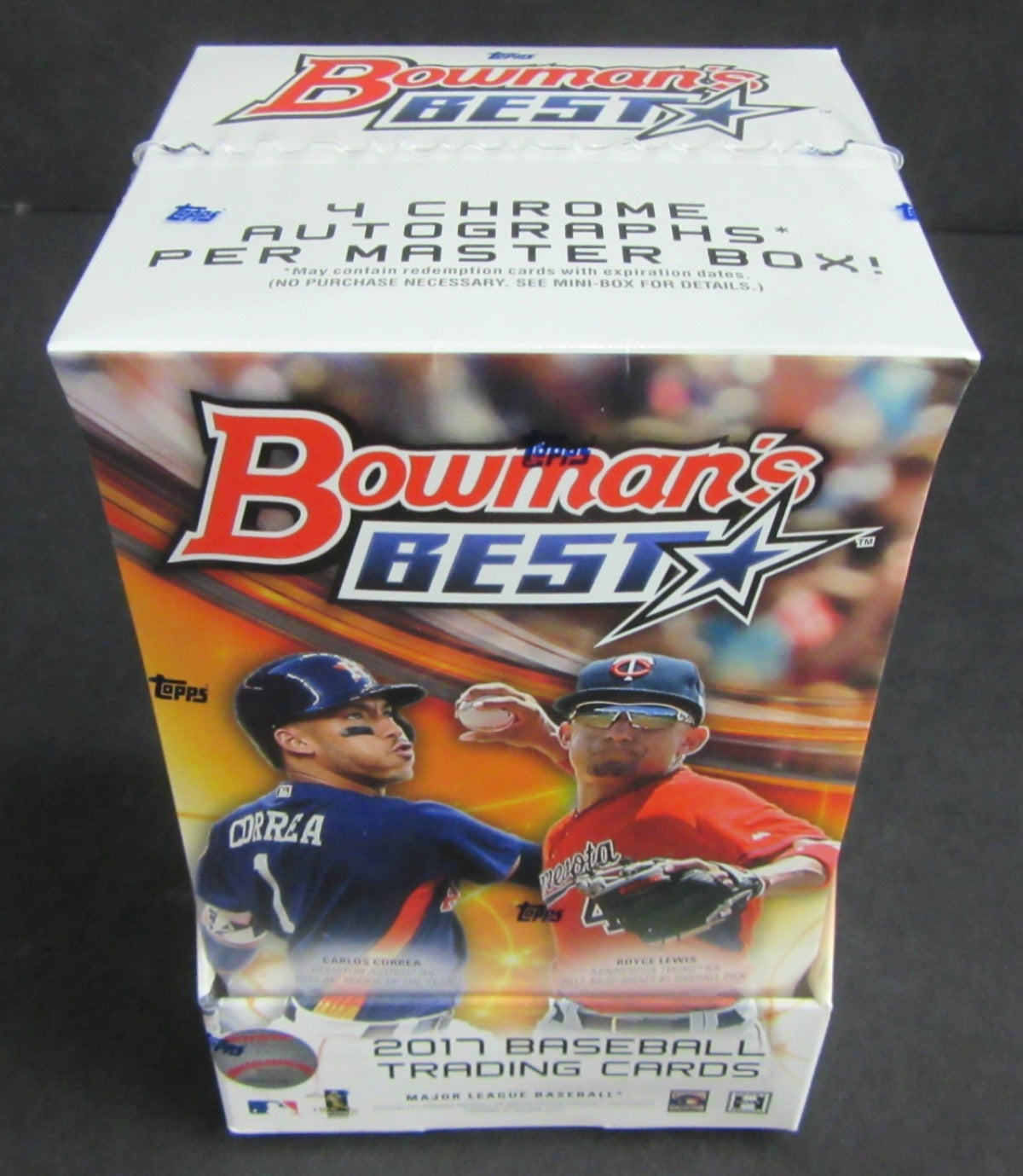 2017 Bowman's Best Baseball Box (Hobby) (2/6/5)