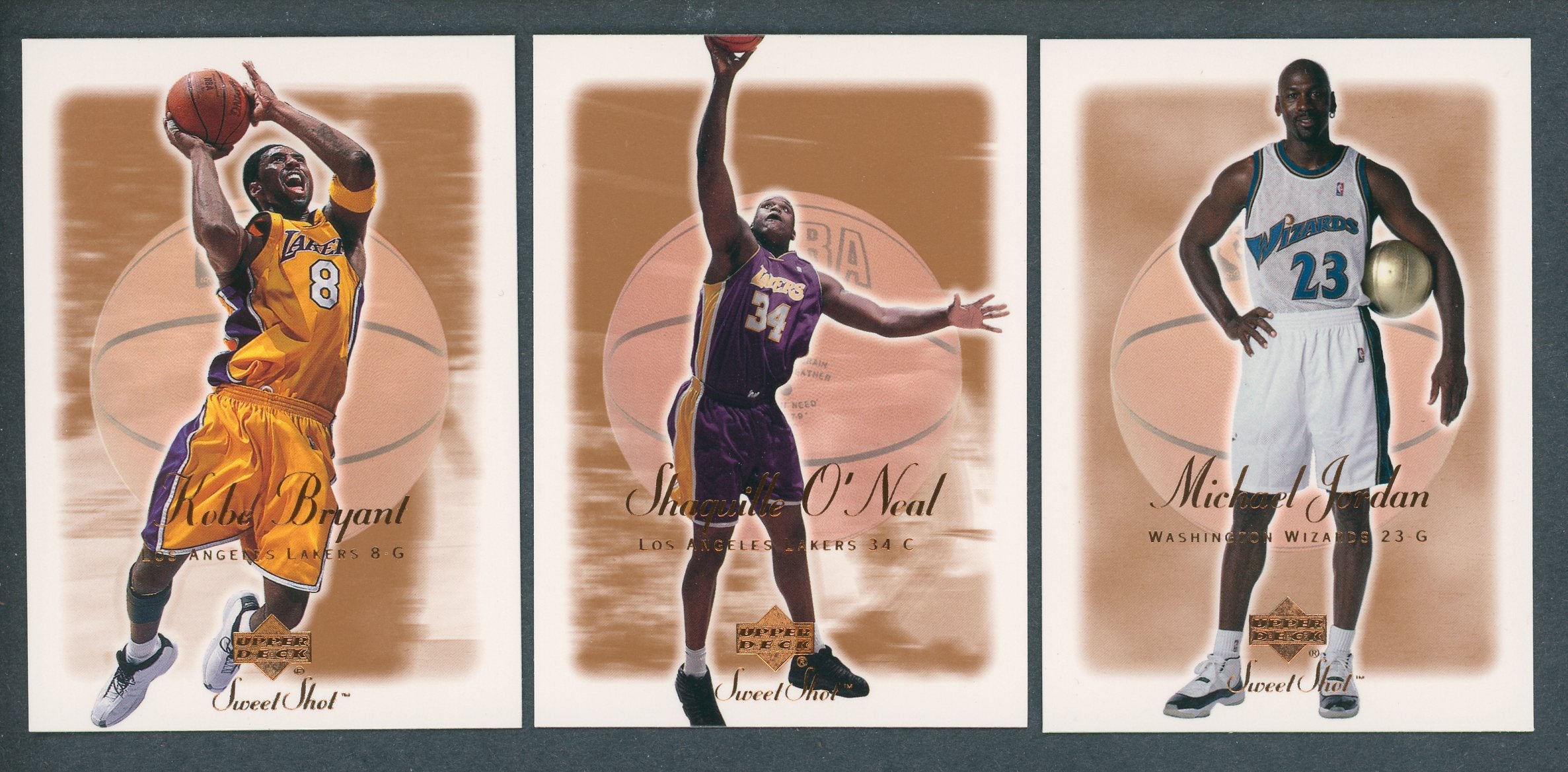 2001/02 Upper Deck Sweet Shot Basketball Base Set