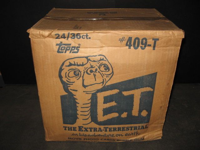 1982 Topps E.T. Unopened Wax Case (24 Box)