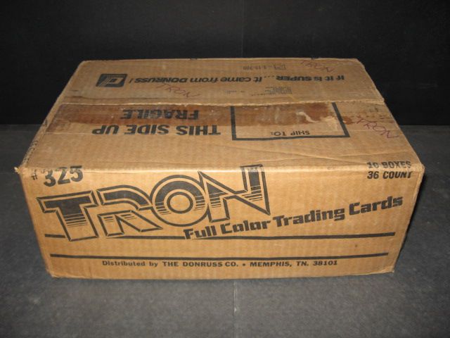 1982 Donruss Tron Unopened Wax Case (16 Box)