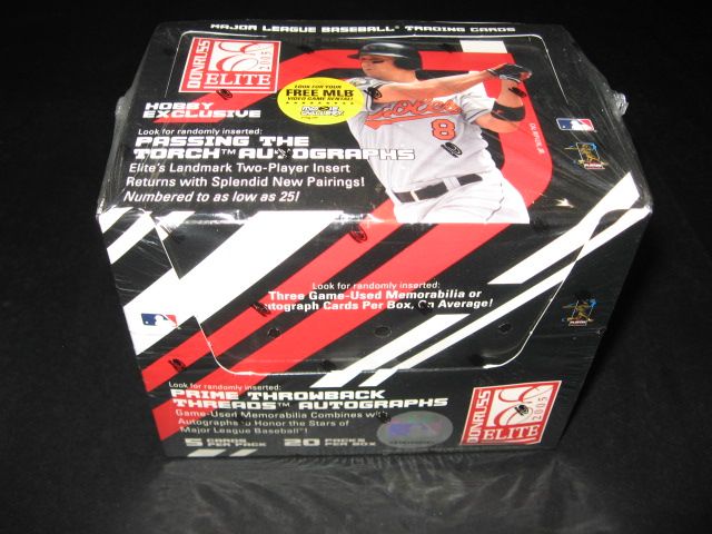 2005 Donruss Elite Baseball Box (Hobby)