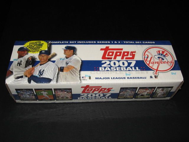 2007 Topps Baseball Factory Set (Yankees)
