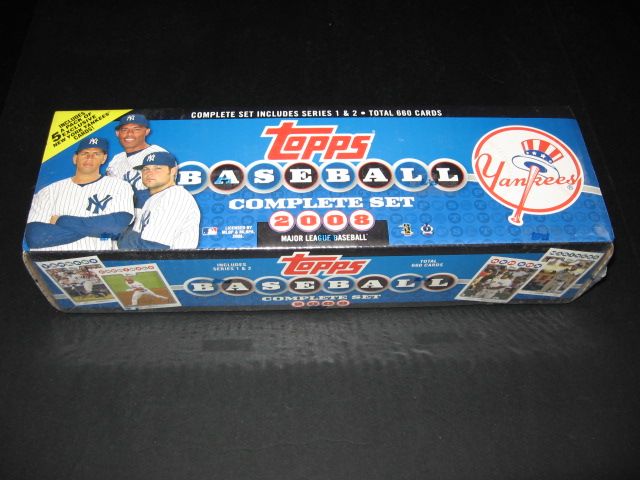 2008 Topps Baseball Factory Set (Yankees)