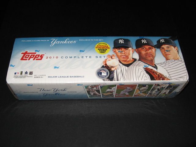 2010 Topps Baseball Factory Set (Yankees)