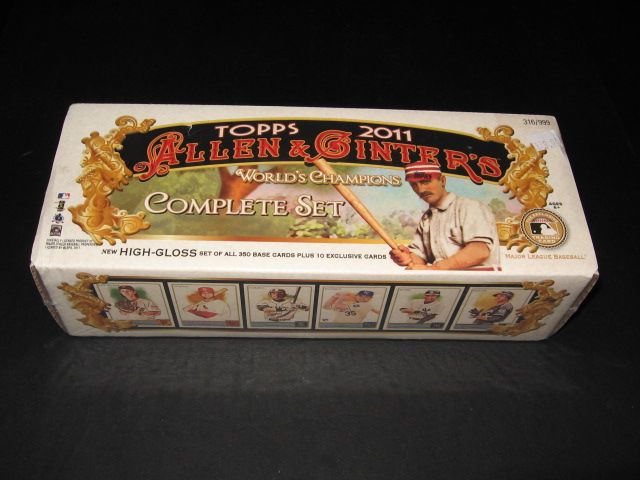 2011 Topps Allen & Ginter Baseball Factory Set