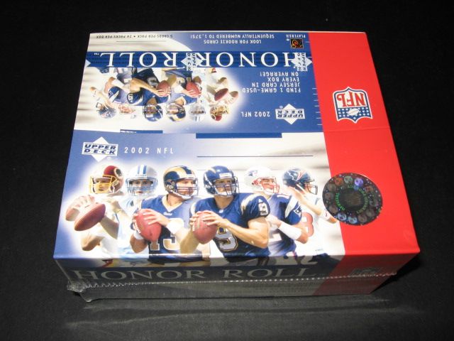 2002 Upper Deck Honor Roll Football Box (24/5)