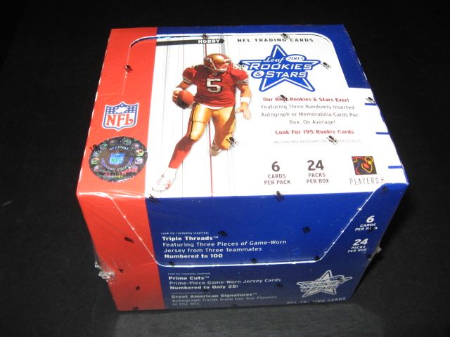 2003 Leaf Rookies & Stars Football Box (24/6)