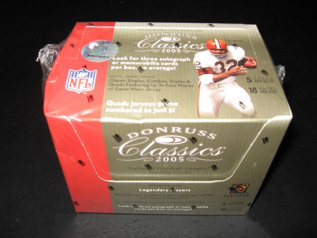 2005 Donruss Classics Football Box (Hobby)