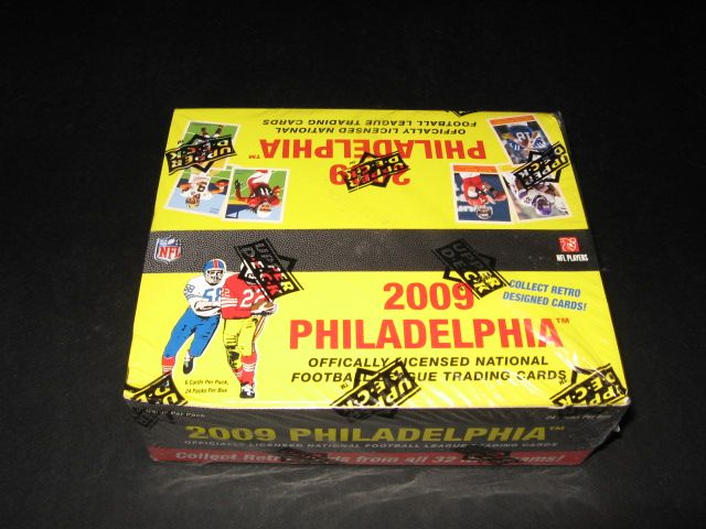 2009 Upper Deck Philadelphia Football Box (Retail) (24/6)