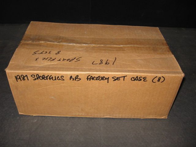 1987 Sportflics Baseball Factory Set Case (8 Sets)