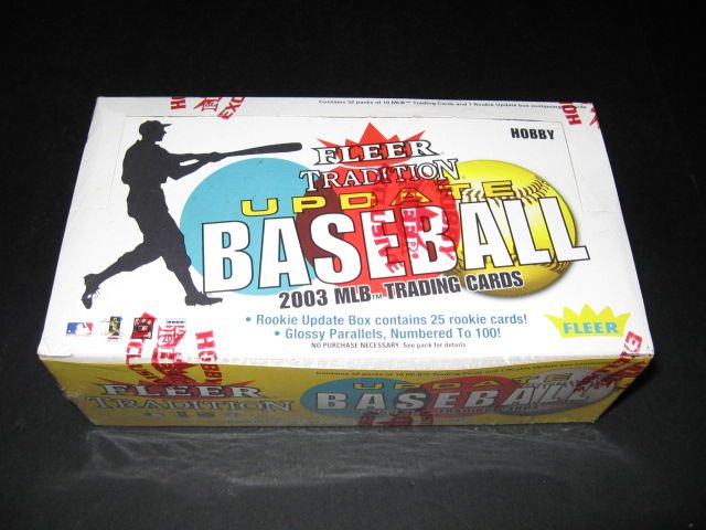 2003 Fleer Tradition Baseball Update Box (Hobby)