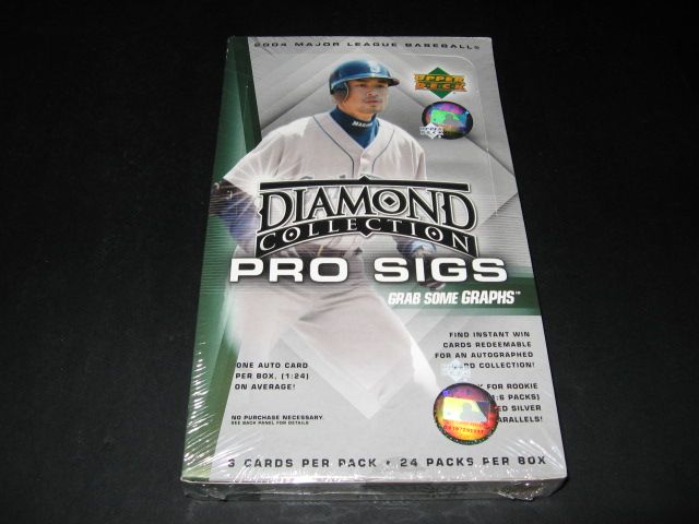 2004 Upper Deck Diamond Collection Pro Sigs Baseball Box (Hobby)