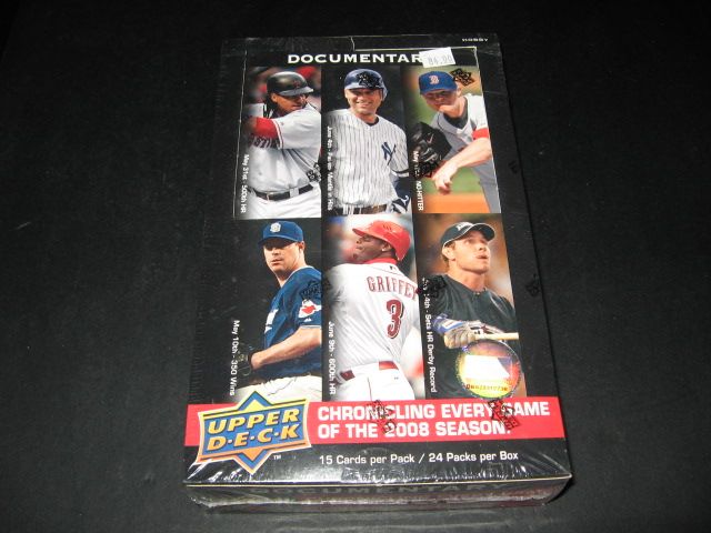2008 Upper Deck Documentary Baseball Box