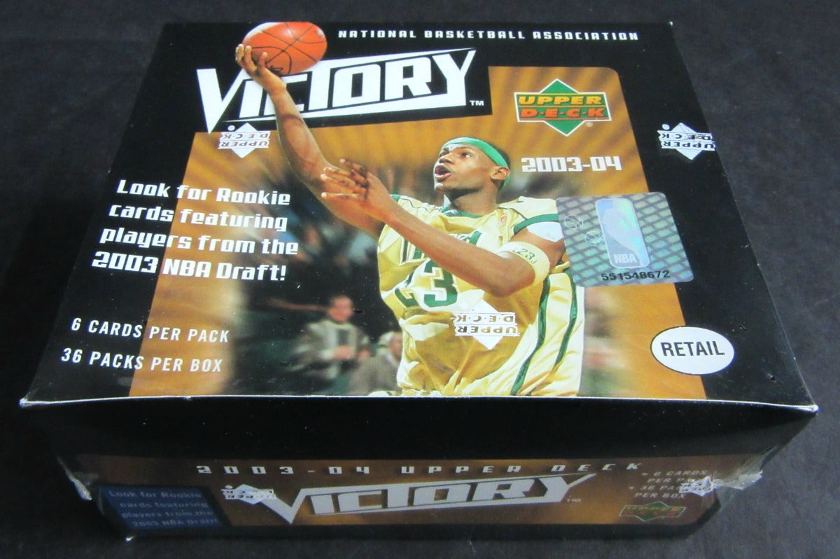 2003/04 Upper Deck Victory Basketball Box (Retail)