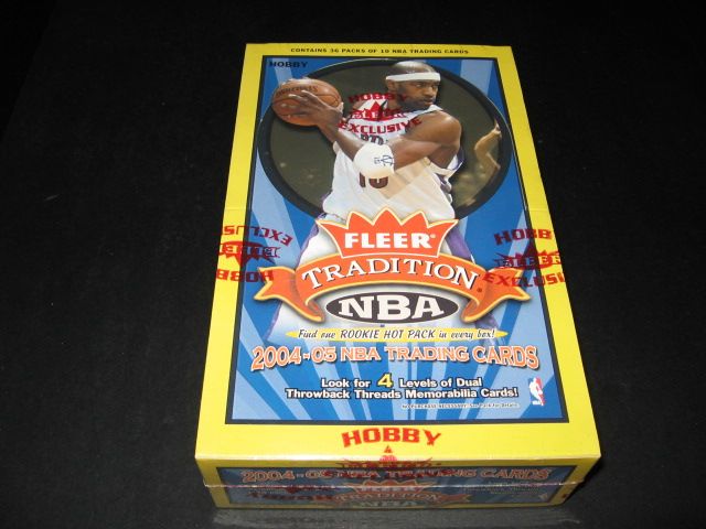 2004/05 Fleer Tradition Basketball Box (Hobby)