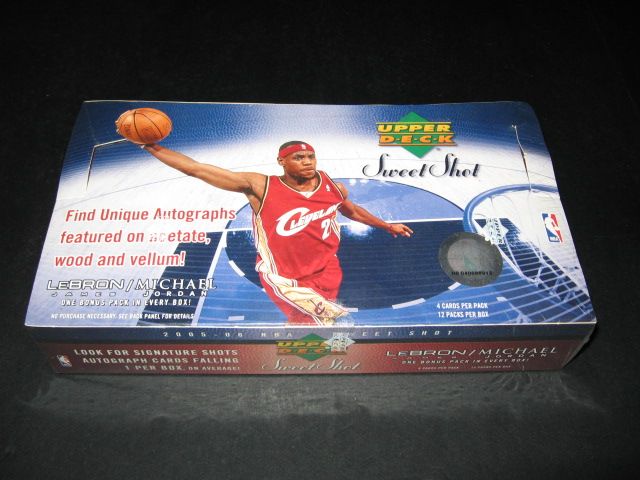 2005/06 Upper Deck Sweet Shot Basketball Box (Hobby)