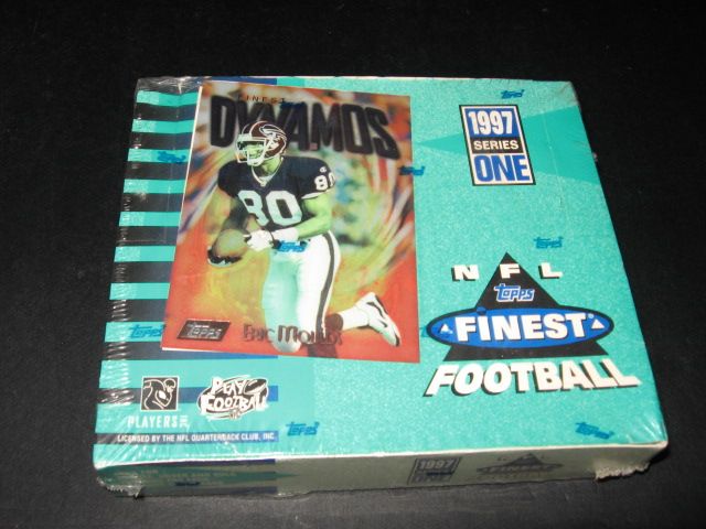 1997 Topps Finest Football Series 1 Box (Retail)