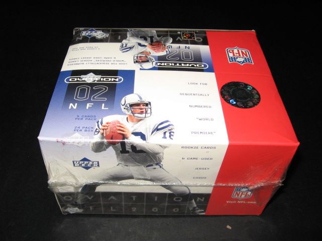 2002 Upper Deck Ovation Football Box